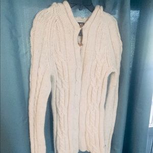 SOLD American Eagle XSmall Lambswool hooded sweater